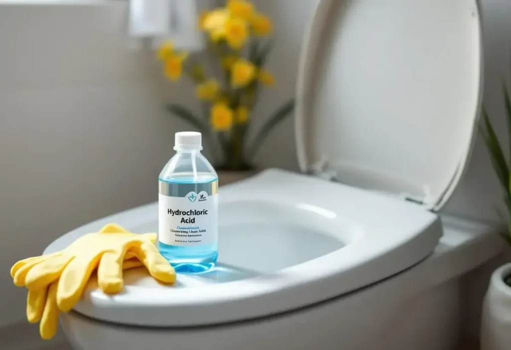 Acide chlorhydrique pour toilette : combien de temps pour un résultat efficace ?