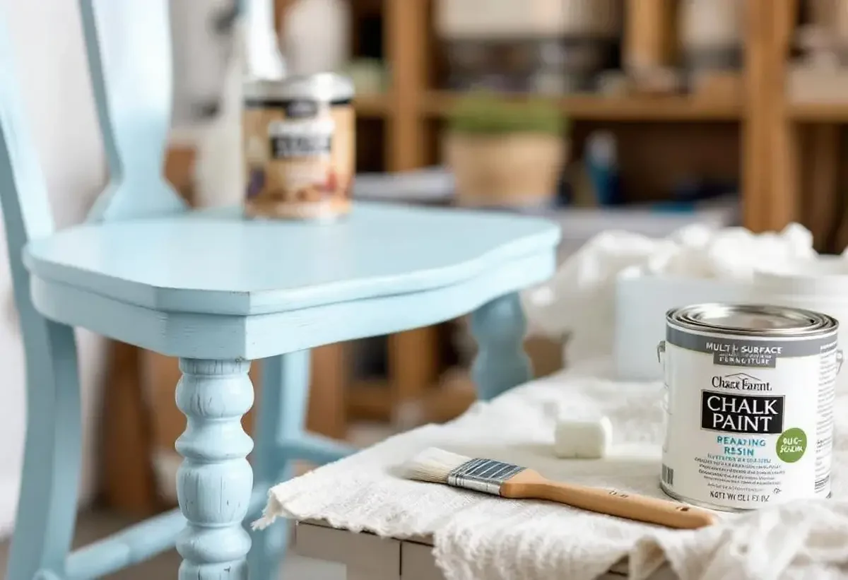 Quelle peinture pour repeindre un meuble en bois sans poncer