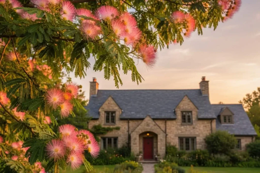 A quelle distance d'une maison planter un albizia ?