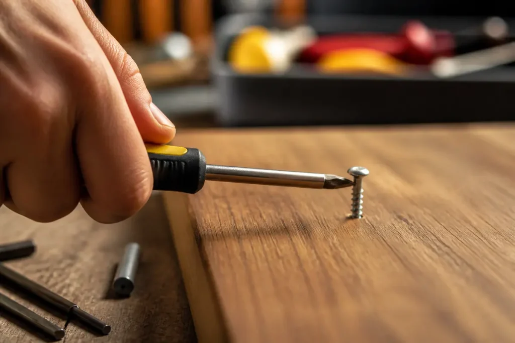comment-serrer-une-vis-qui-tourne-dans-le-vide-bois-facilement