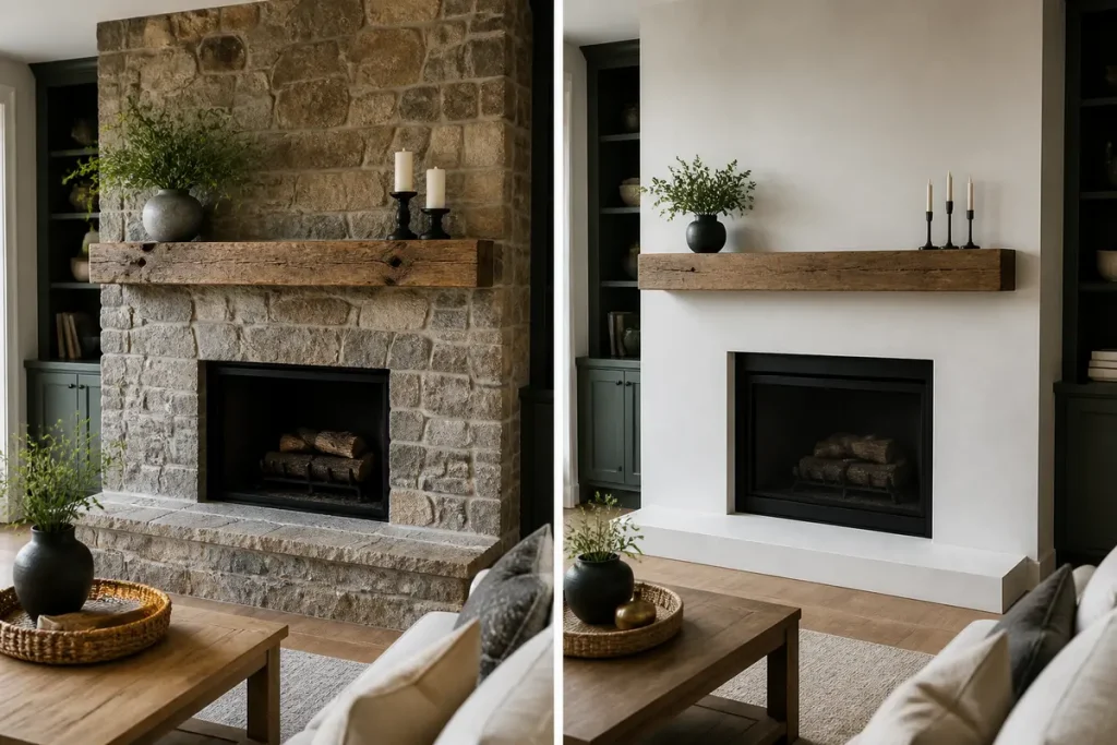 avant-apres-10-idees-pour-relooker-cheminee-rustique